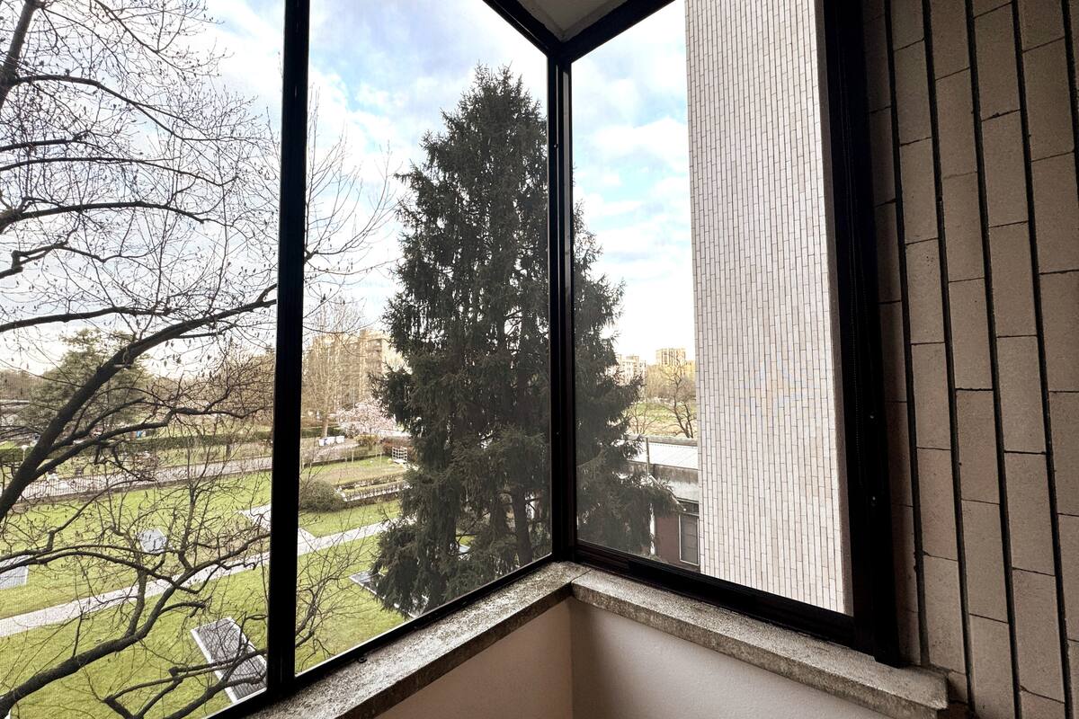 Terrazzo e vista sul verde di Dimora Cabiria